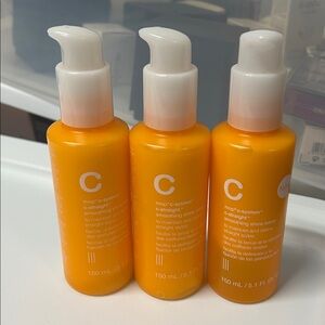 3 New Mop C-System C-Straight Smoothing Shine Lotion 5.1 fl oz